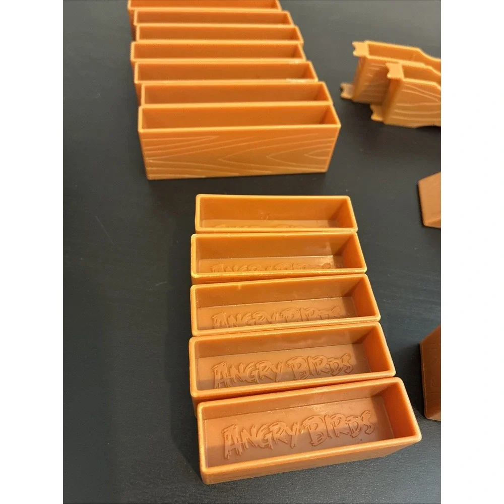 Angry Birds Girders Brown Blocks Lot Replacement Parts